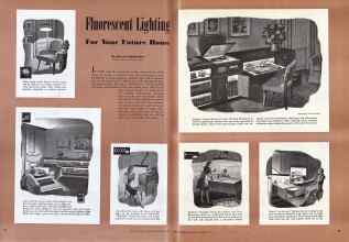 Better Homes & Gardens January 1945 Magazine Article: Fluorescent Lighting