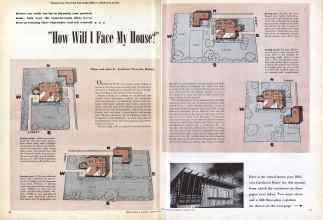 Better Homes & Gardens January 1945 Magazine Article: Tomorrow You Can Live Like This--fifth of a series
