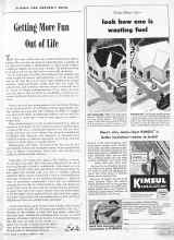 Better Homes & Gardens February 1945 Magazine Article: Getting More Fun Out of Life