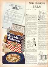 Better Homes & Gardens February 1945 Magazine Article: While His Address Is A. P. O.