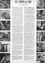 Better Homes & Gardens February 1945 Magazine Article: It's NEWS to Me!