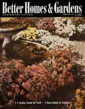Better Homes & Gardens February 1945 Magazine Cover