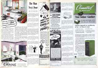 Better Homes & Gardens February 1945 Magazine Article: The Man Next Door
