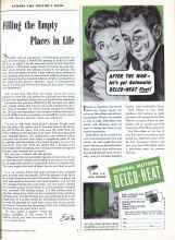 Better Homes & Gardens March 1945 Magazine Article: Filling the Empty Places in Life