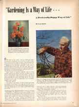 Better Homes & Gardens March 1945 Magazine Article: 