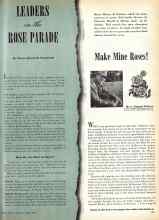 Better Homes & Gardens March 1945 Magazine Article: Make Mine Roses!