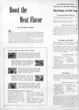 Better Homes & Gardens March 1945 Magazine Article: Boost the Meat Flavor