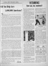 Better Homes & Gardens April 1945 Magazine Article: Will You Help Save 5,000,000 Americans?