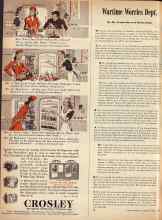 Better Homes & Gardens April 1945 Magazine Article: Wartime Worries Dept.