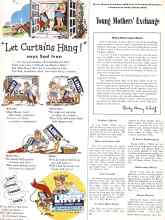 Better Homes & Gardens April 1945 Magazine Article: Young Mothers' Exchange
