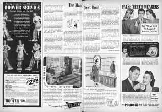 Better Homes & Gardens April 1945 Magazine Article: The Man Next Door