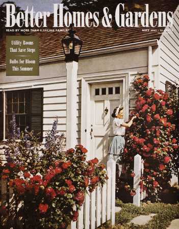Better Homes & Gardens May 1945 Magazine Cover