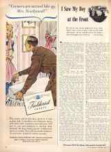 Better Homes & Gardens May 1945 Magazine Article: I Saw My Boy at the Front