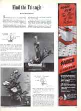 Better Homes & Gardens May 1945 Magazine Article: Find the Triangle
