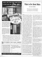 Better Homes & Gardens May 1945 Magazine Article: What to Do About Moles