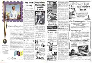 Better Homes & Gardens May 1945 Magazine Article: Young Mothers' Exchange