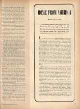 Better Homes & Gardens June 1945 Magazine Article: HOME FROM AMERICA