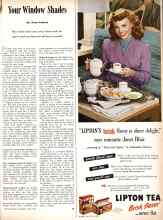 Better Homes & Gardens June 1945 Magazine Article: Your Window Shades