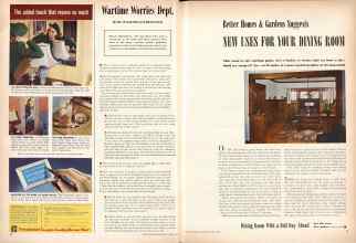 Better Homes & Gardens June 1945 Magazine Article: Page 12