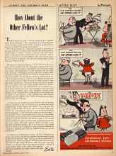 Better Homes & Gardens August 1945 Magazine Article: How About the Other Fellow's Lot?