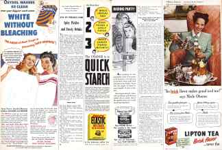 Better Homes & Gardens August 1945 Magazine Article: $70 IN PRIZES FOR Spicy Pickles and Frosty Drinks