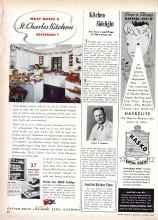 Better Homes & Gardens October 1945 Magazine Article: Kitchen Sidelight
