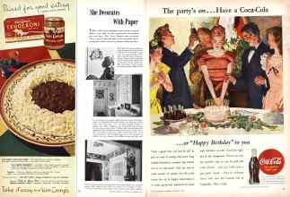 Better Homes & Gardens October 1945 Magazine Article: Page 50