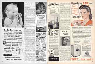 Better Homes & Gardens October 1945 Magazine Article: Page 54