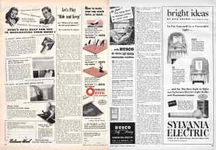 Better Homes & Gardens October 1945 Magazine Article: Let's Play 