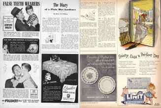 Better Homes & Gardens October 1945 Magazine Article: The Diary of a Plain Dirt Gardener