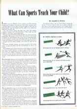 Better Homes & Gardens November 1945 Magazine Article: What Can Sports Teach Your Child?