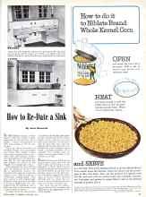 Better Homes & Gardens November 1945 Magazine Article: How to Re--Date a Sink