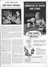 Better Homes & Gardens November 1945 Magazine Article: MAKE THESE FOR Little Sister's Christmas