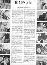 Better Homes & Gardens November 1945 Magazine Article: It's NEWS to Me! REG. U.S. PAT. OFF.