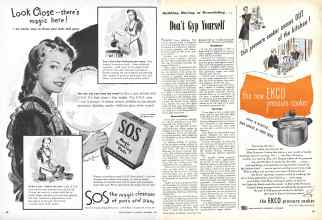 Better Homes & Gardens November 1945 Magazine Article: Page 58