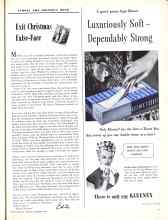 Better Homes & Gardens December 1945 Magazine Article: Exit Christmas False-Face