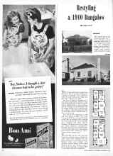 Better Homes & Gardens December 1945 Magazine Article: Restyling a 1910 Bungalow