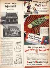 Better Homes & Gardens December 1945 Magazine Article: DOCTOR'S HOUSE Rejuvenated