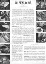 Better Homes & Gardens December 1945 Magazine Article: It's NEWS to Me!