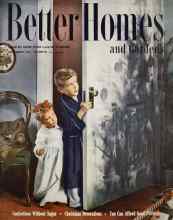 Better Homes & Gardens December 1945 Magazine Cover