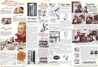 Better Homes & Gardens December 1945 Magazine Article: Page 72