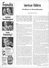 Better Homes & Gardens January 1946 Magazine Article: American Children