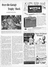 Better Homes & Gardens January 1946 Magazine Article: Over-the-Garage Trophy Shack