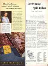 Better Homes & Gardens February 1946 Magazine Article: Electric Hotbeds Again Available