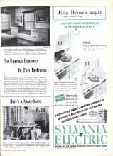 Better Homes & Gardens February 1946 Magazine Article: No Bureau Drawers in This Bedroom
