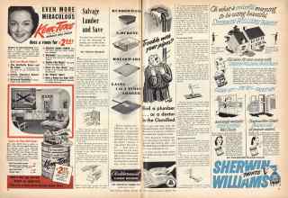 Better Homes & Gardens February 1946 Magazine Article: Salvage Lumber and Save