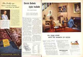 Better Homes & Gardens February 1946 Magazine Article: Page 20