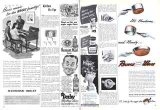 Better Homes & Gardens February 1946 Magazine Article: Kitchen Fix-Ups