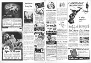 Better Homes & Gardens February 1946 Magazine Article: Hints for the Handy Man