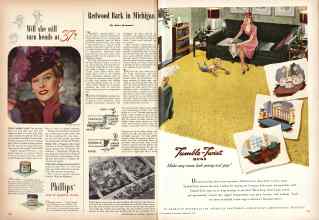 Better Homes & Gardens February 1946 Magazine Article: Page 110